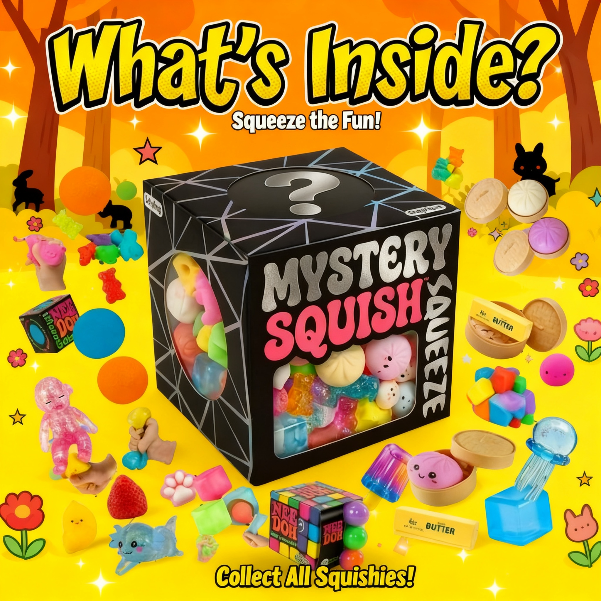 Mystery Box Blind Bag - Mix Squishy Random Fun Blind Box