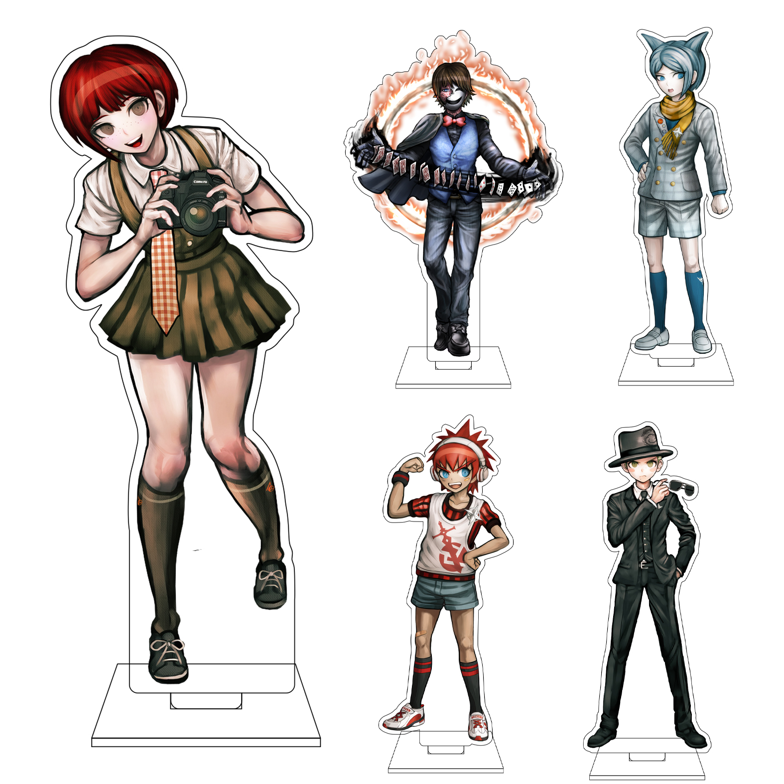 Figma Stand Set - 16CM Anime Danganronpa Cosplay Acrylic Figure