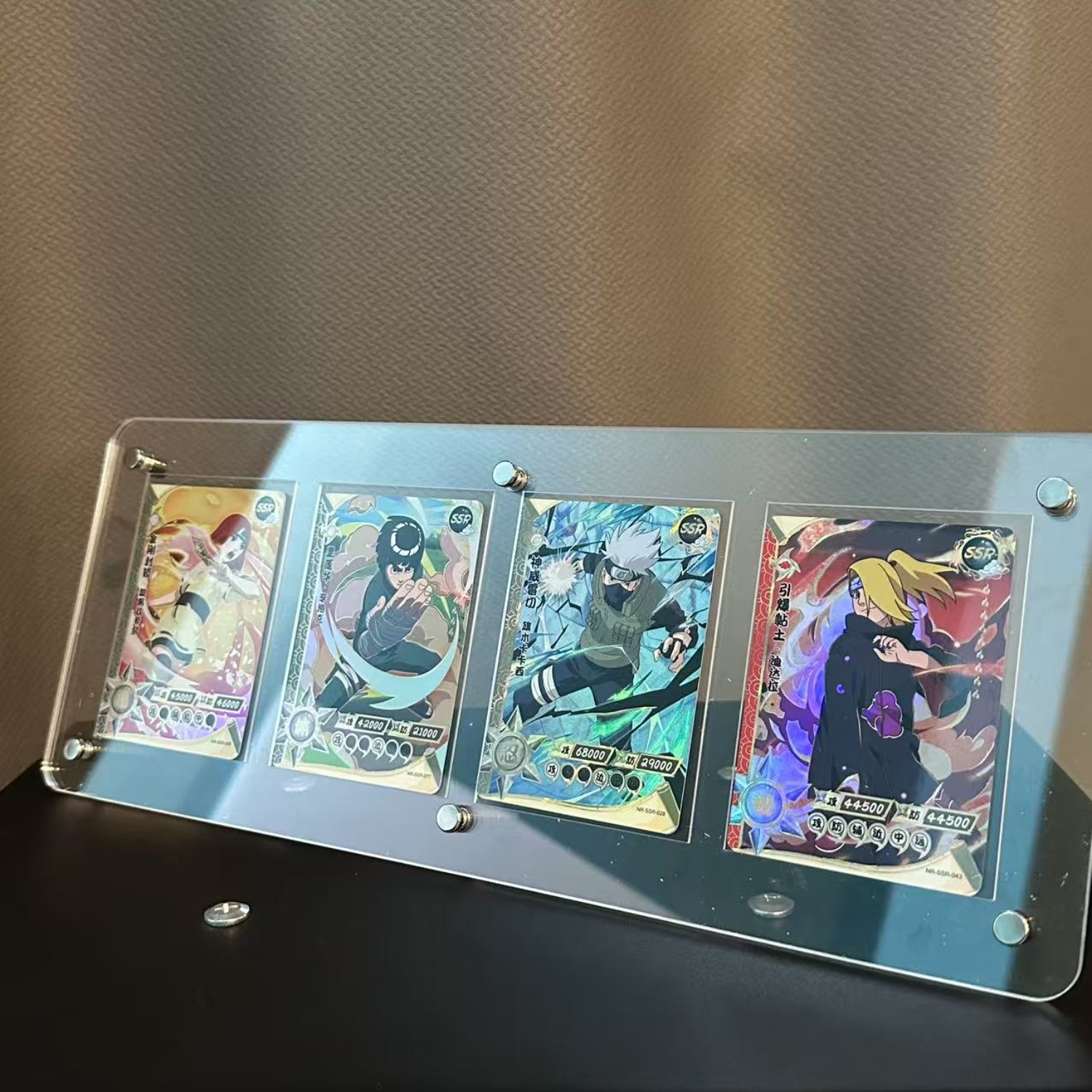 Pokemon Binder Card - 1-12 Slot Transparent Acrylic Display Stand