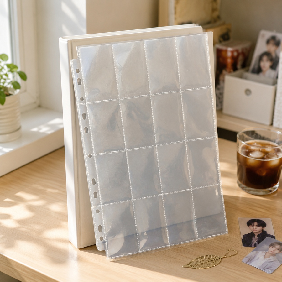 20/50pcs Trading Card Binder R - Trading Card Binder บทวิจารณ์และราคา
