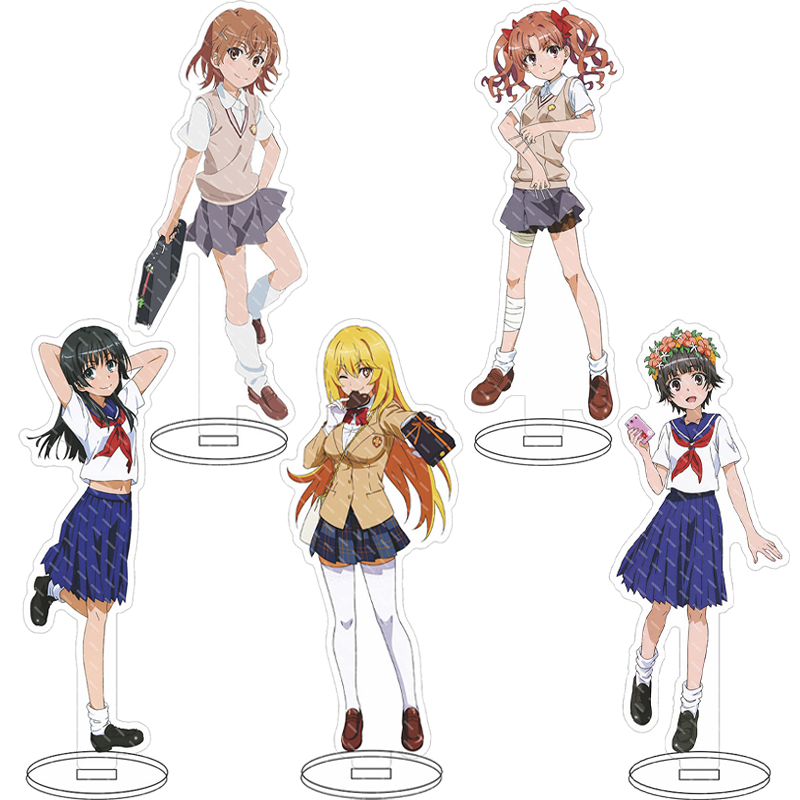 16CM Anime Figure A Certain Sc - Figma Stand Set บทวิจารณ์และราคา