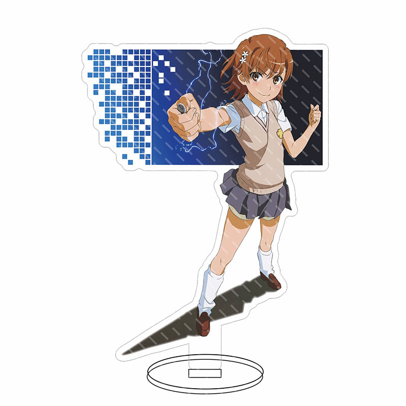 16CM Anime Figure A Certain Sc - Figma Stand Set บทวิจารณ์และราคา