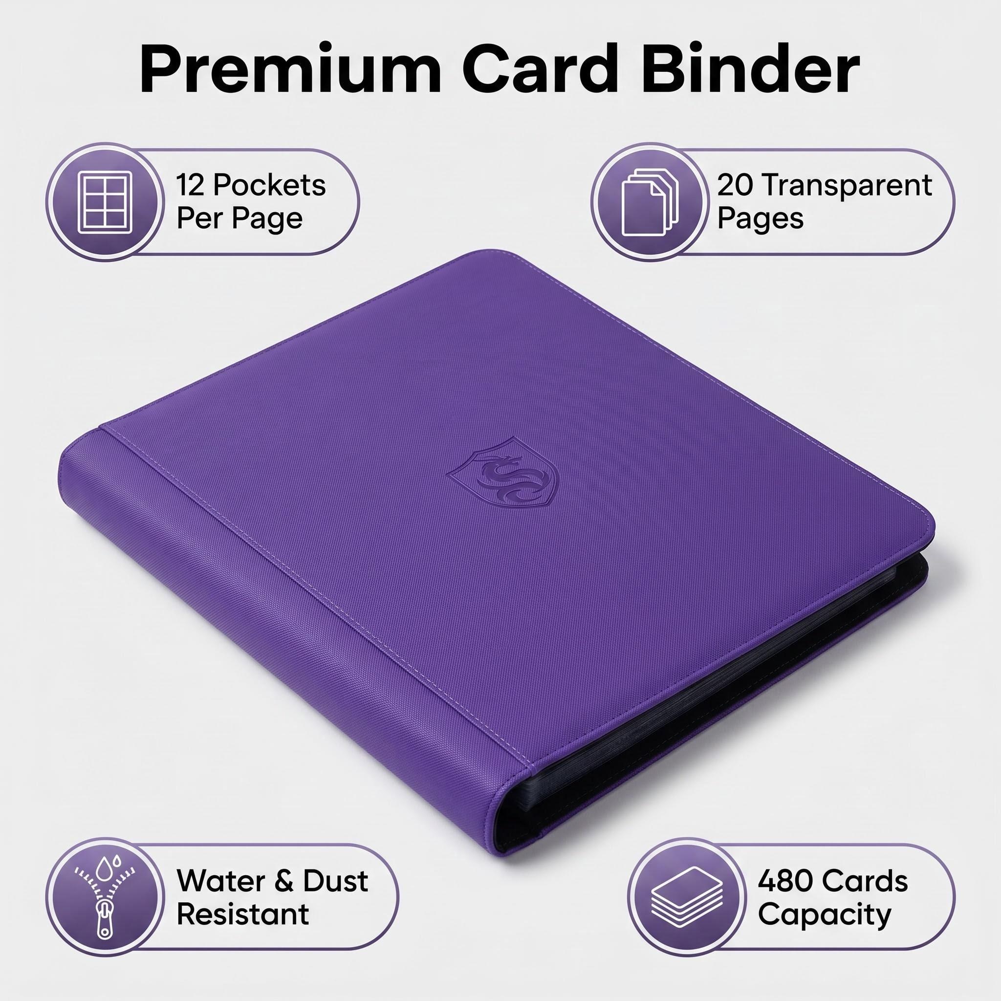 12-Slot Premium Side-Insert Ca - Card Penny Sleeve บทวิจารณ์และราคา