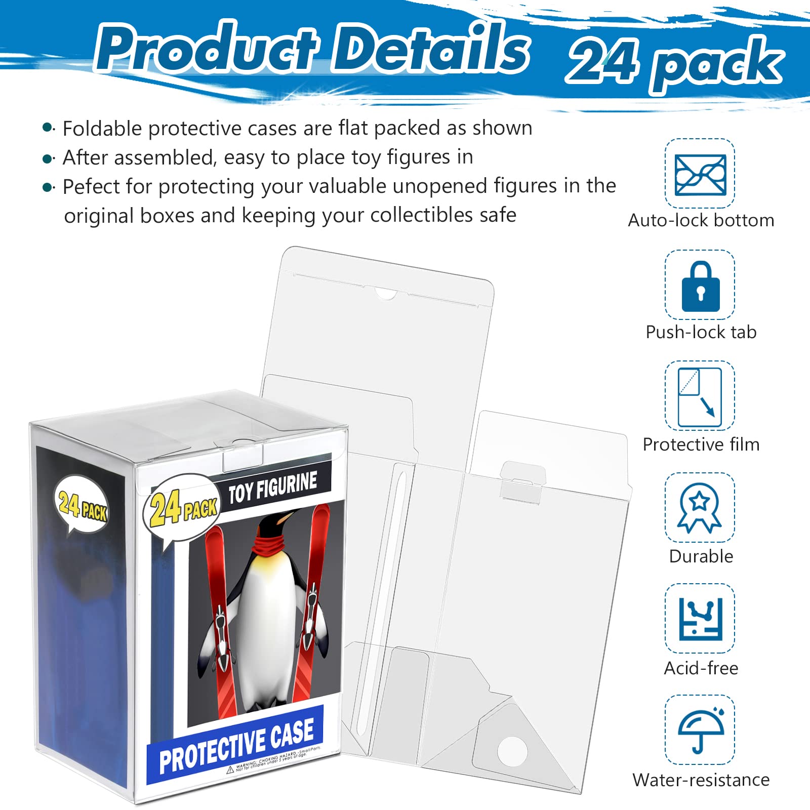 Premium Clear Heavy Duty 0.35/ - Funko Pop Protector บทวิจารณ์และราคา
