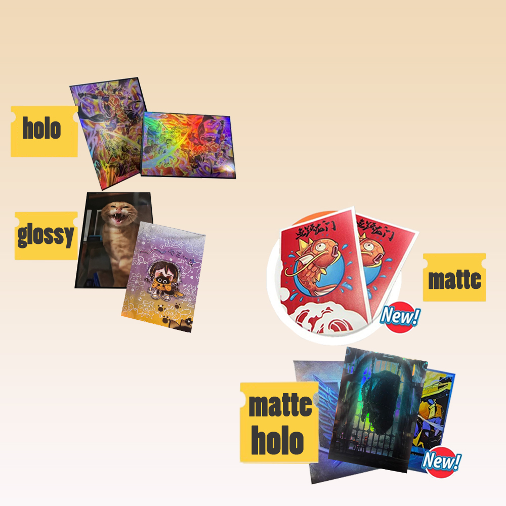 Custom TCG Sleeves 62x89/66x91 - Card Penny Sleeve บทวิจารณ์และราคา