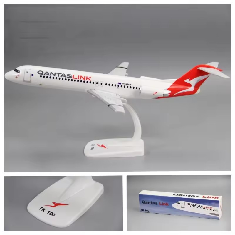 New 1:100 Scale Fokker FK-100  - Model Airplane Plastic บทวิจารณ์และราคา