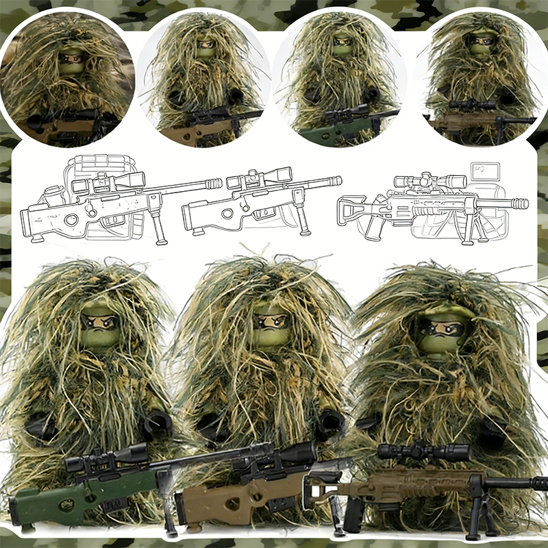 Military Series Soldier Figure - Lego Minifigure Holder บทวิจารณ์และราคา