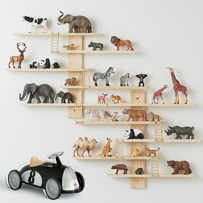 Children'S Room Animal Model D - Pop Display Shelf บทวิจารณ์และราคา