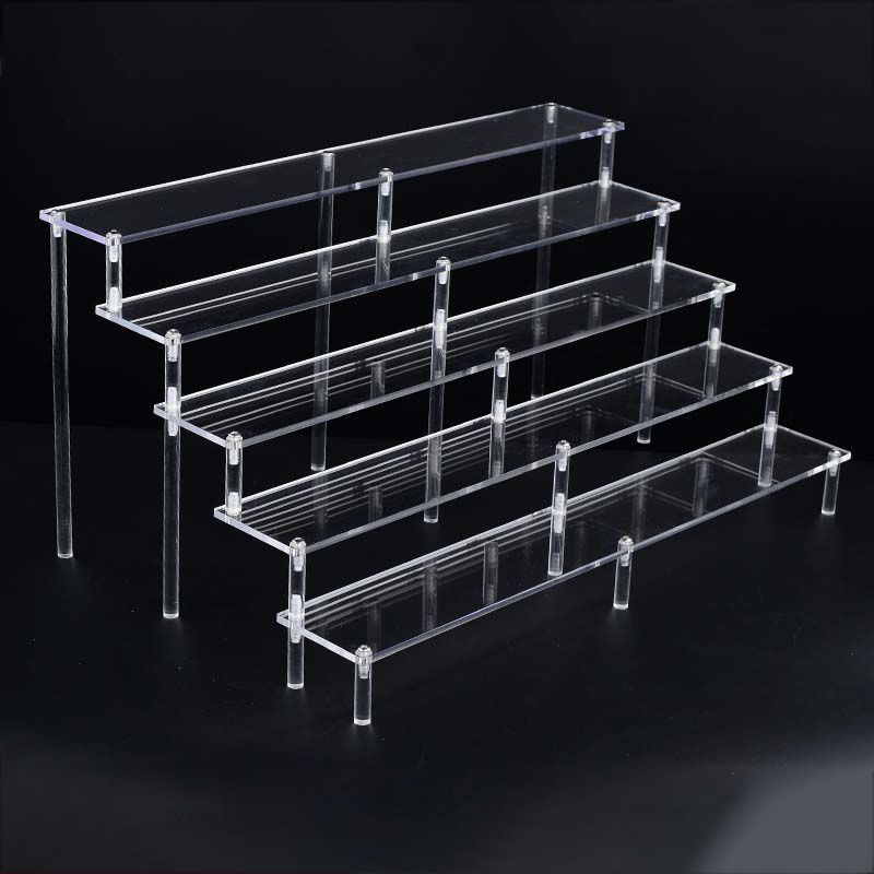 Clear 1-6 Tier Acrylic Display - Pop Display Shelf บทวิจารณ์และราคา