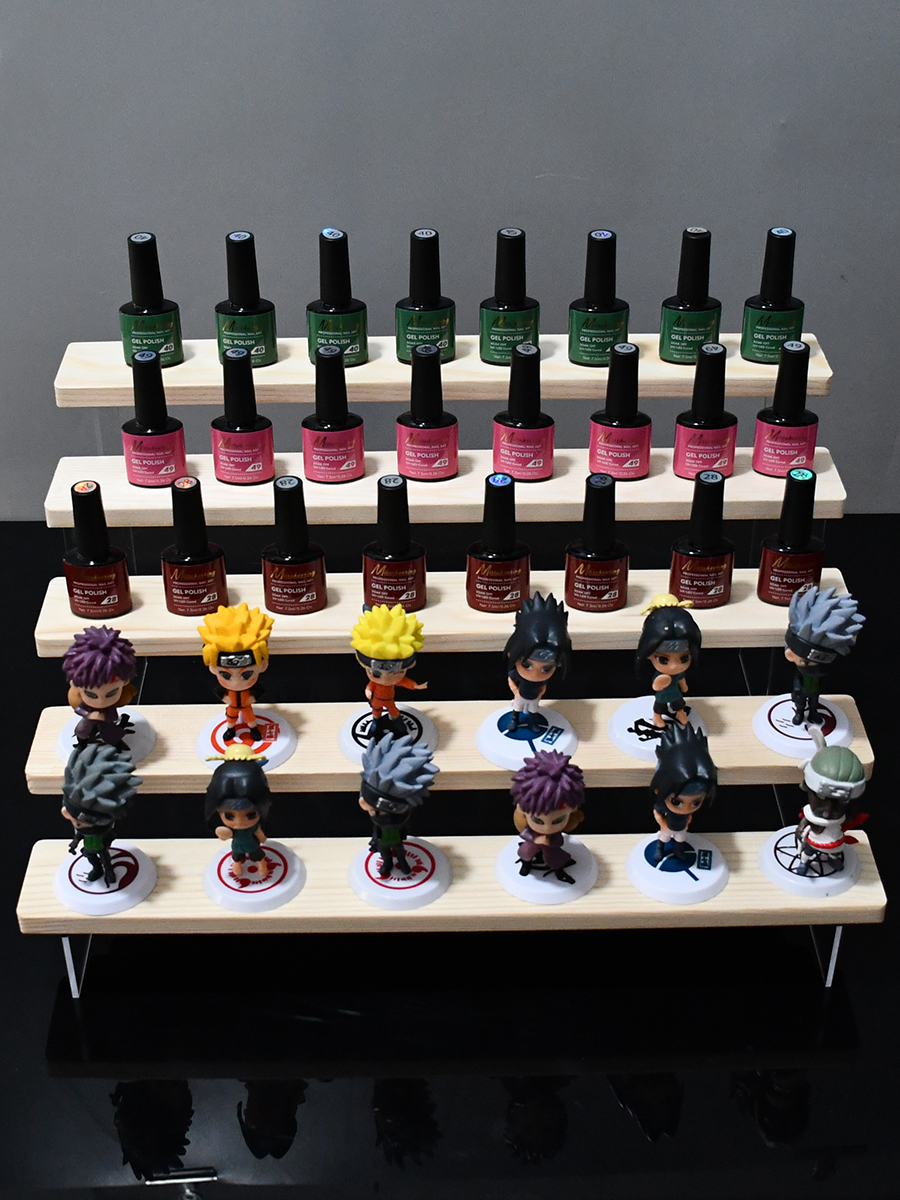 Acrylic Risers Display Shelf W - Pop Display Shelf บทวิจารณ์และราคา