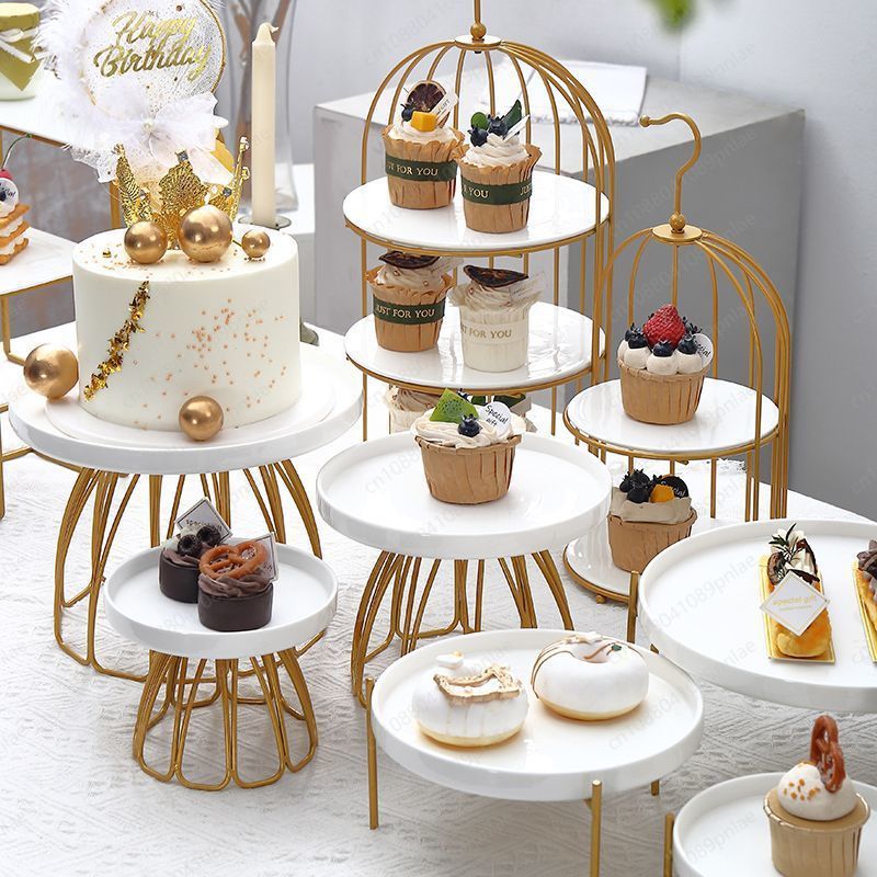 Wedding Dessert Table Display  - Display Risers Set บทวิจารณ์และราคา