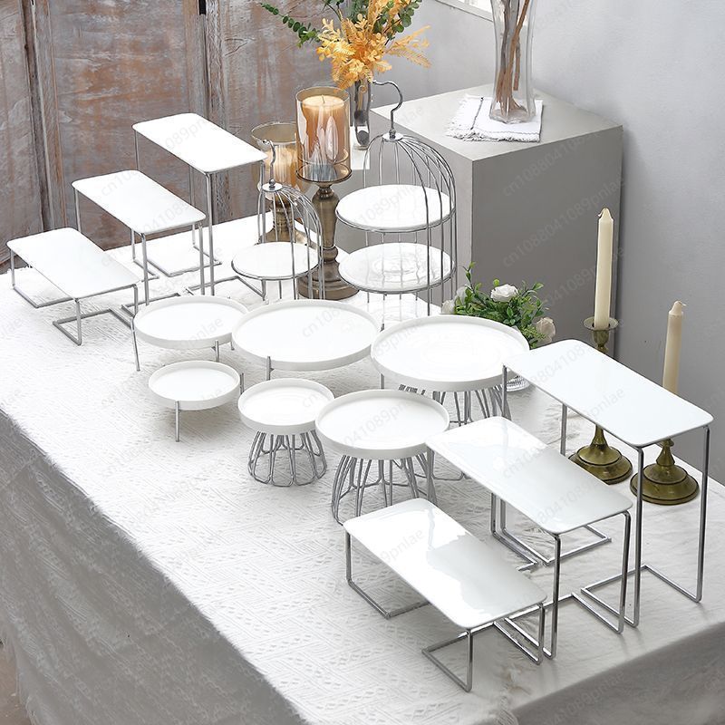 Wedding Dessert Table Display  - Display Risers Set บทวิจารณ์และราคา