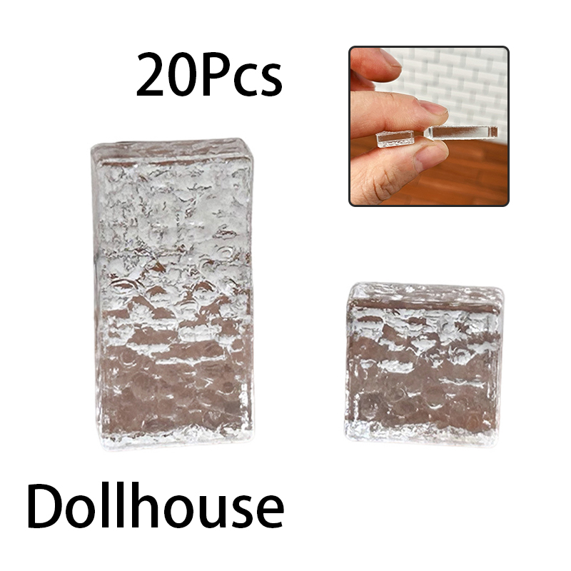20Pcs Dollhouse Mini Crystal C - Building Block Mini บทวิจารณ์และราคา