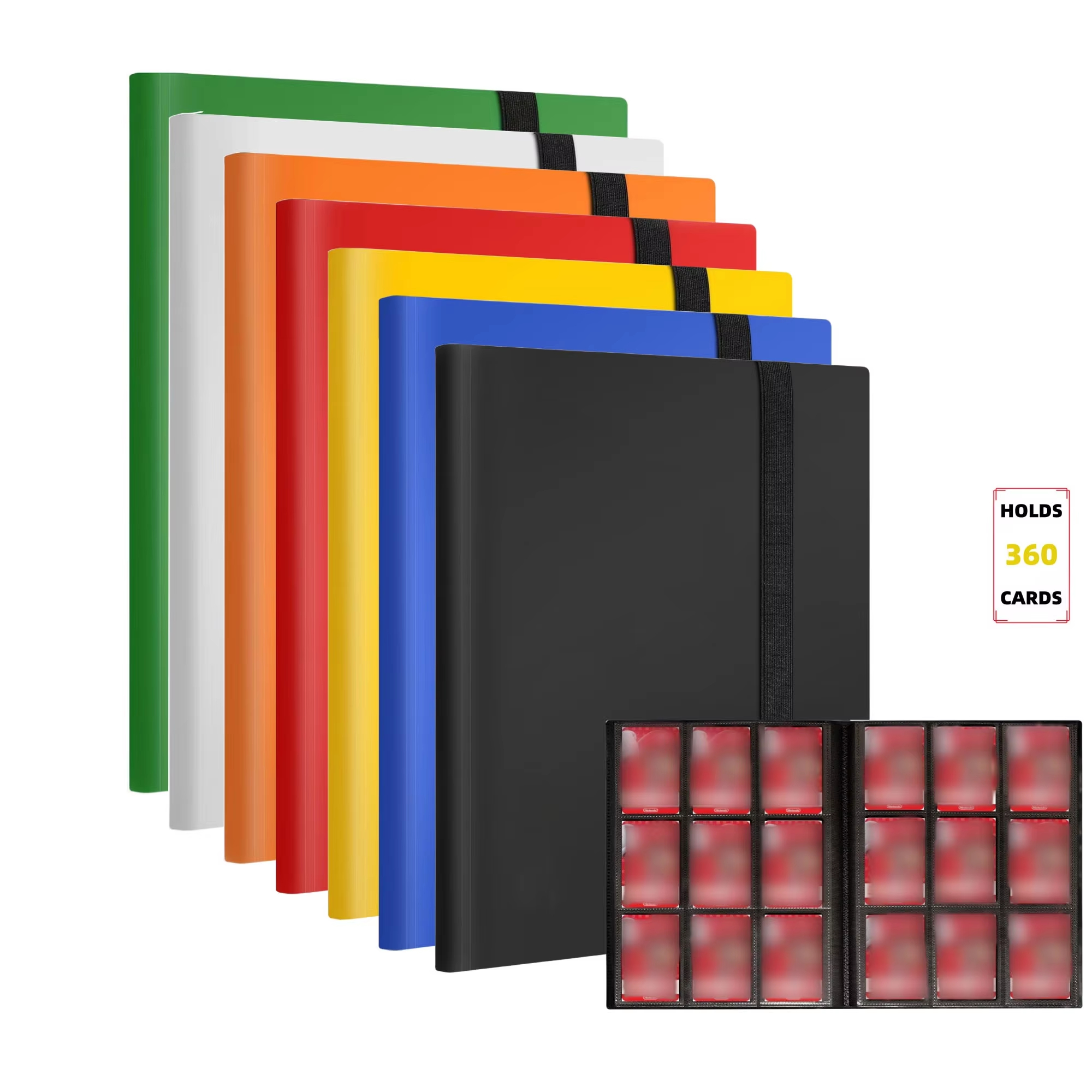 Large-capacity Binder 9 Pocket - Trading Card Binder บทวิจารณ์และราคา