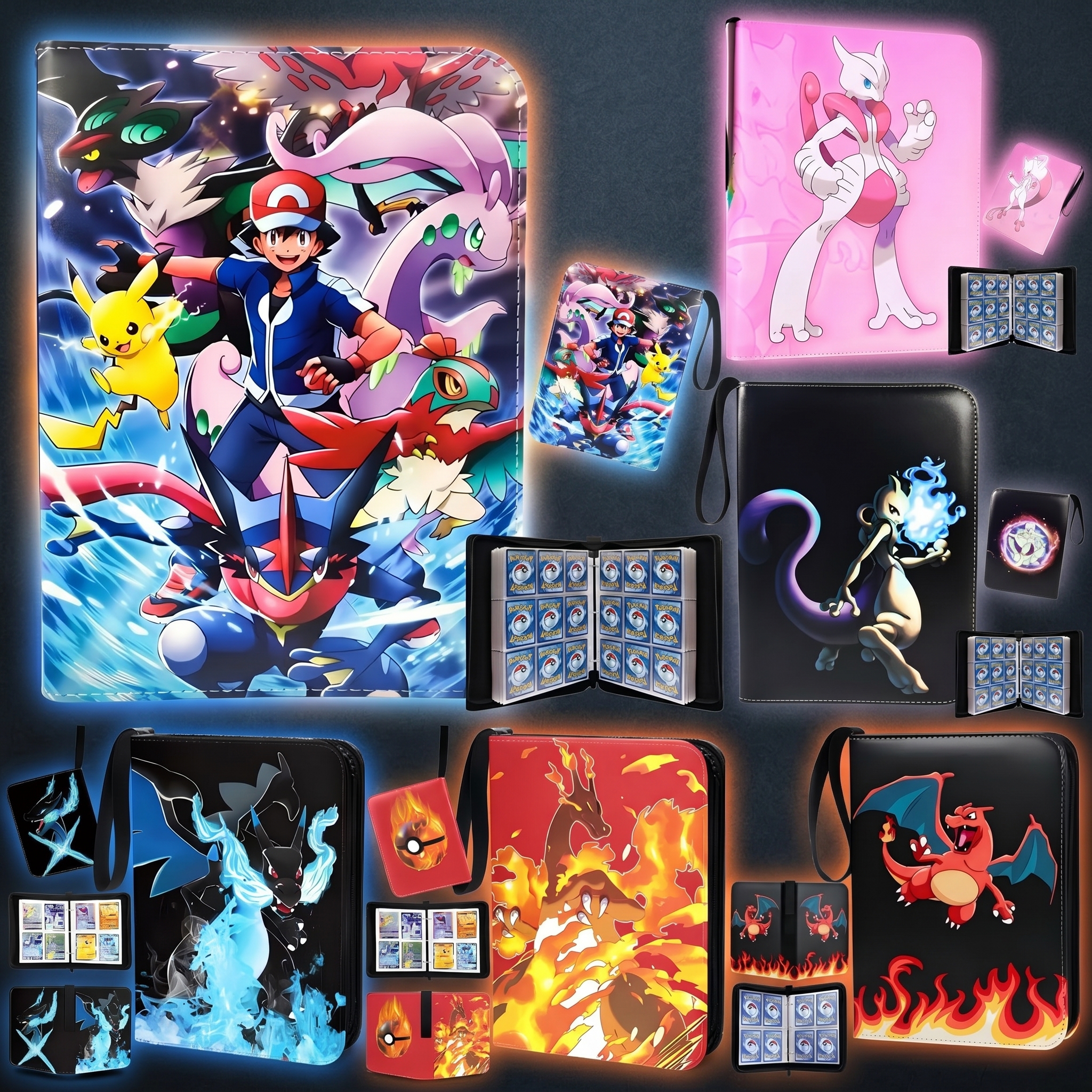 Bandai Pokemon Trading Card Bi - Trading Card Binder บทวิจารณ์และราคา