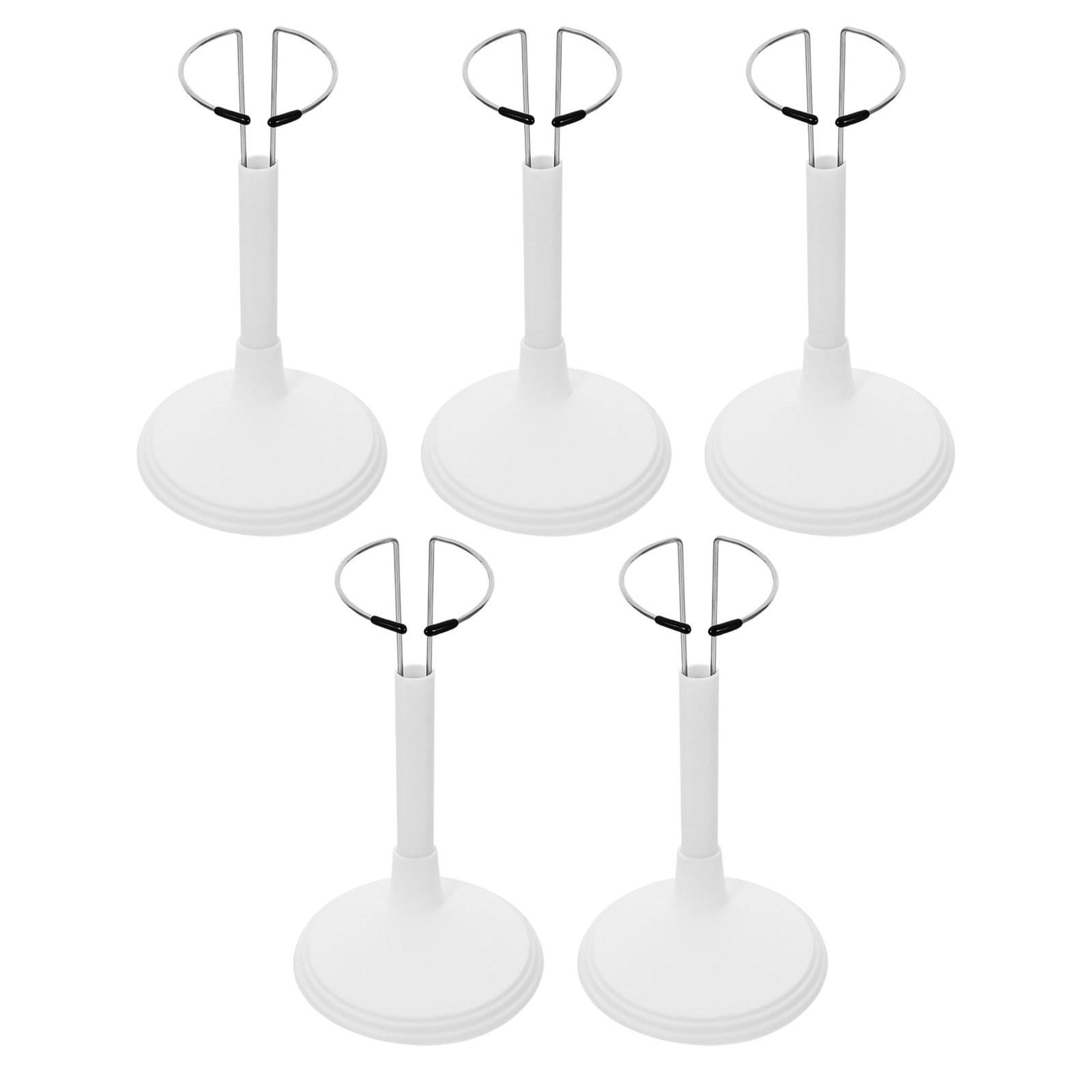 5Pcs Stretchable White Action  - Action Figure Stand บทวิจารณ์และราคา