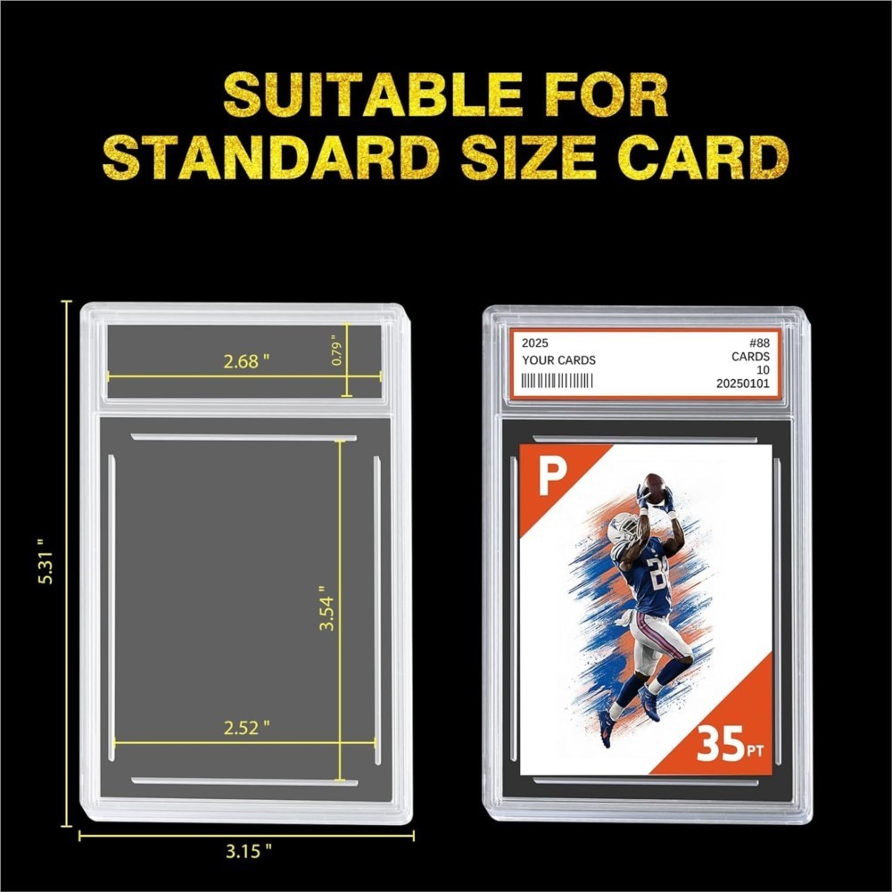 Graded Card Slab Acrylic Card  - Graded Card Display บทวิจารณ์และราคา