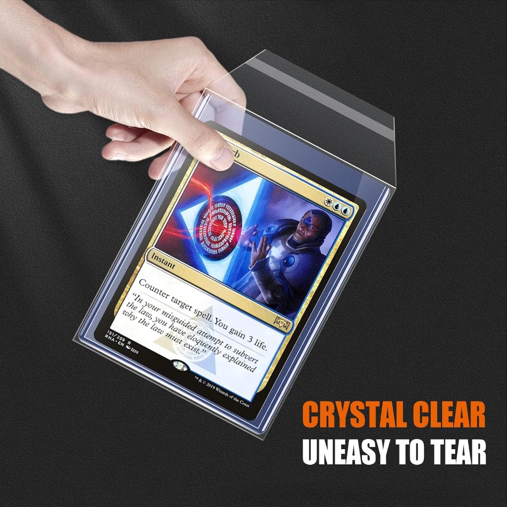 100 Pack Top Loader Sleeves, U - Card Top Loader บทวิจารณ์และราคา