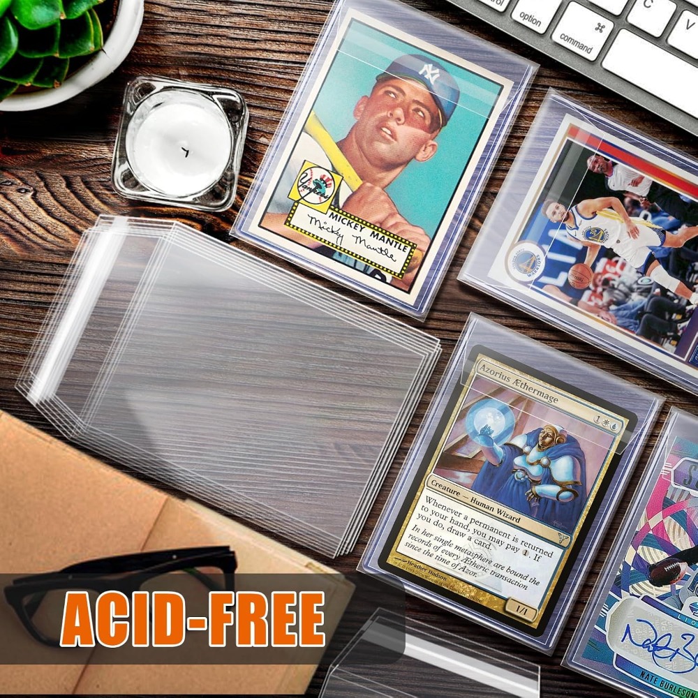 100 Pack Top Loader Sleeves, U - Card Top Loader บทวิจารณ์และราคา