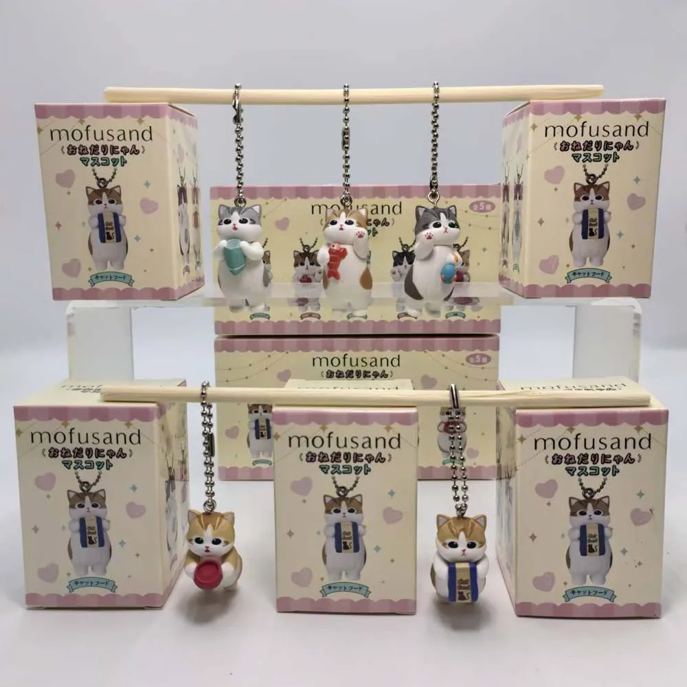 Mofusand Kawaii Cat Keychain B - Action Figure Stand บทวิจารณ์และราคา