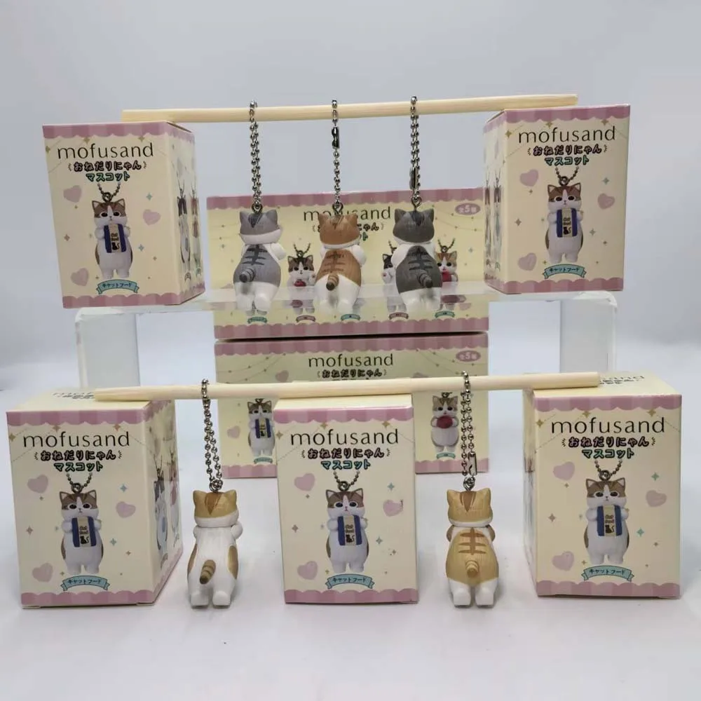 Mofusand Kawaii Cat Keychain B - Action Figure Stand บทวิจารณ์และราคา