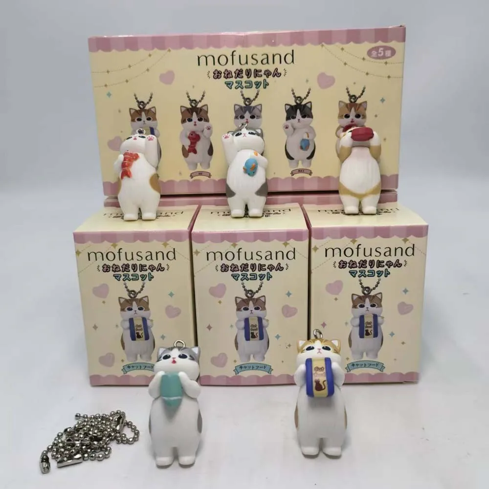 Mofusand Kawaii Cat Keychain B - Action Figure Stand บทวิจารณ์และราคา