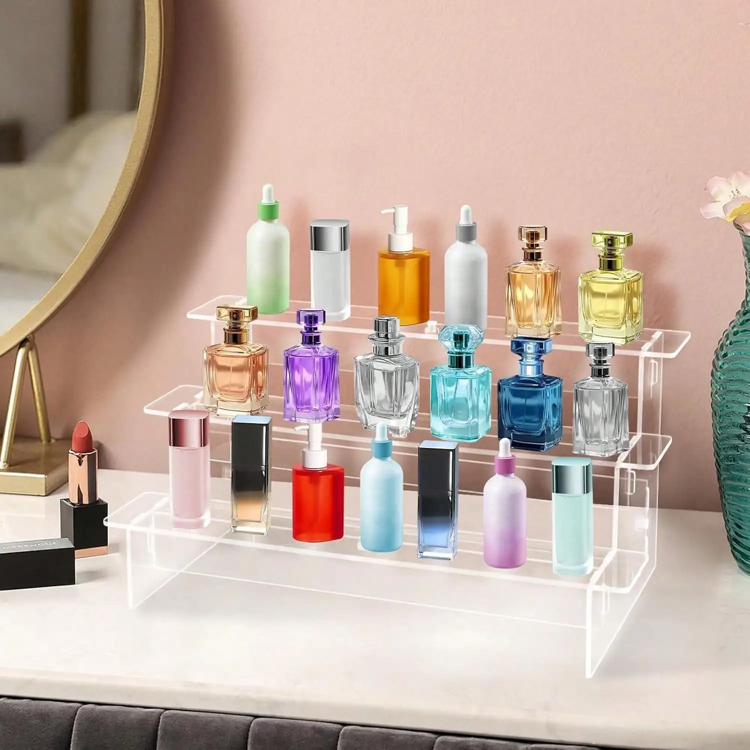 Acrylic Display Risers Perfume - Display Risers Set บทวิจารณ์และราคา