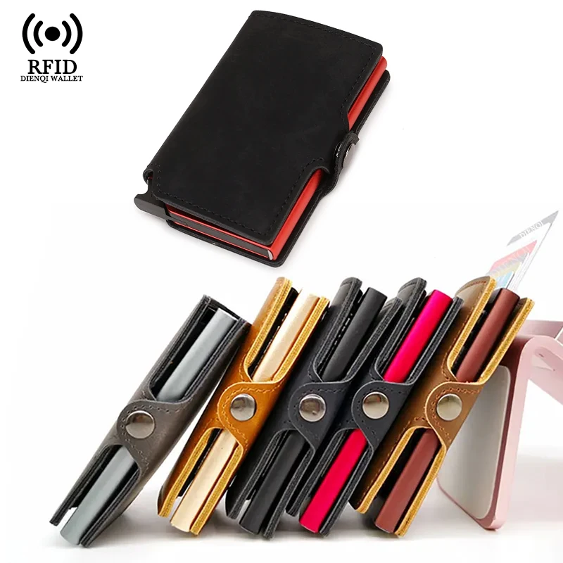 Slim Business Card Holder Men  - Card Top Loader บทวิจารณ์และราคา