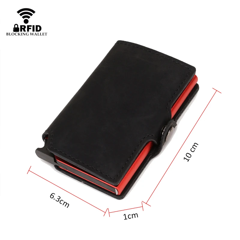Slim Business Card Holder Men  - Card Top Loader บทวิจารณ์และราคา