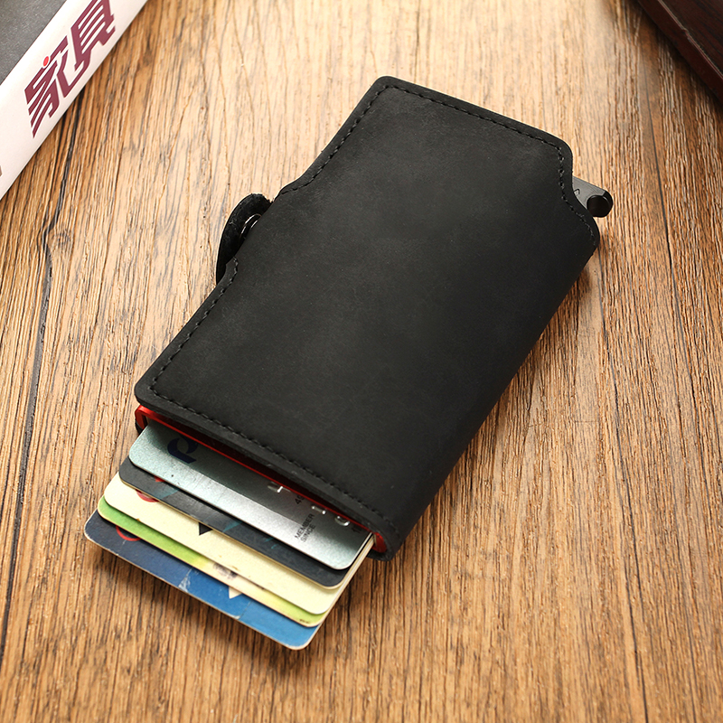 Slim Business Card Holder Men  - Card Top Loader บทวิจารณ์และราคา
