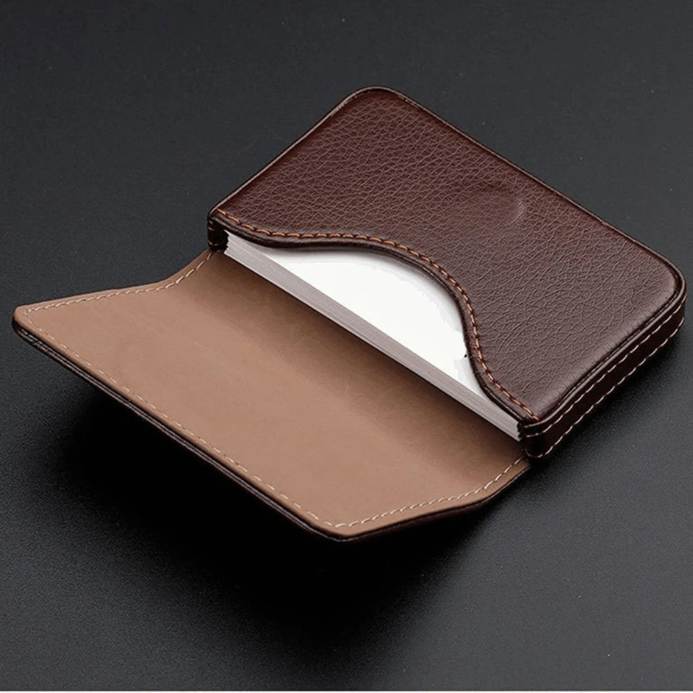 Sized Stitched PU Leather Cred - Card Top Loader บทวิจารณ์และราคา