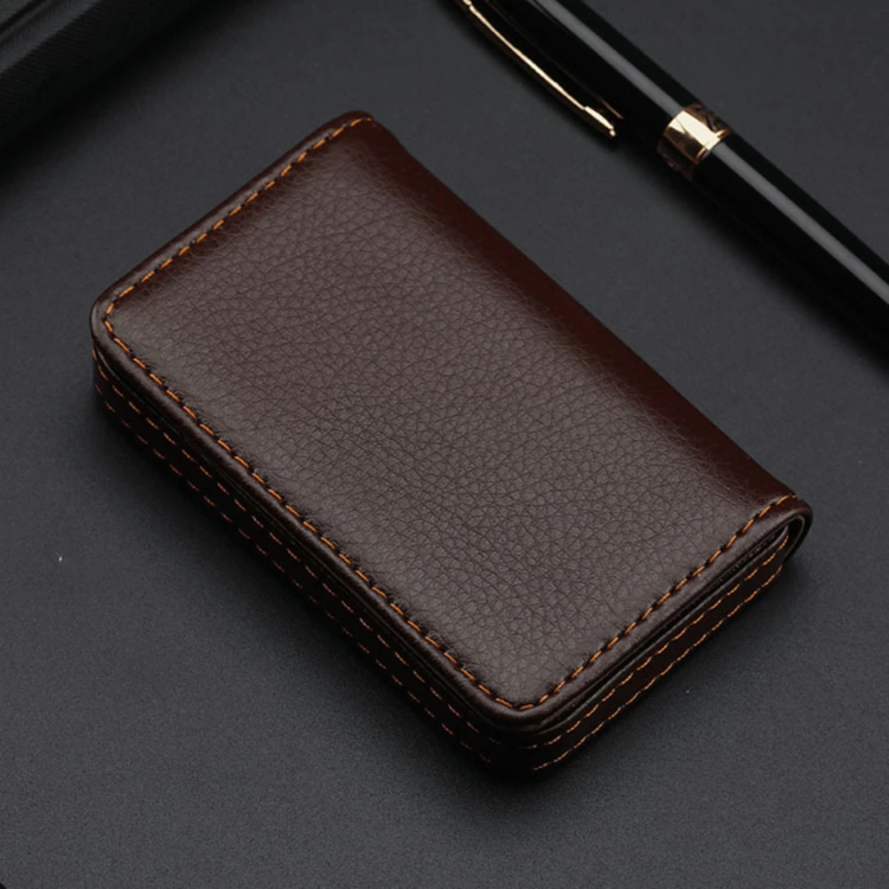 Sized Stitched PU Leather Cred - Card Top Loader บทวิจารณ์และราคา
