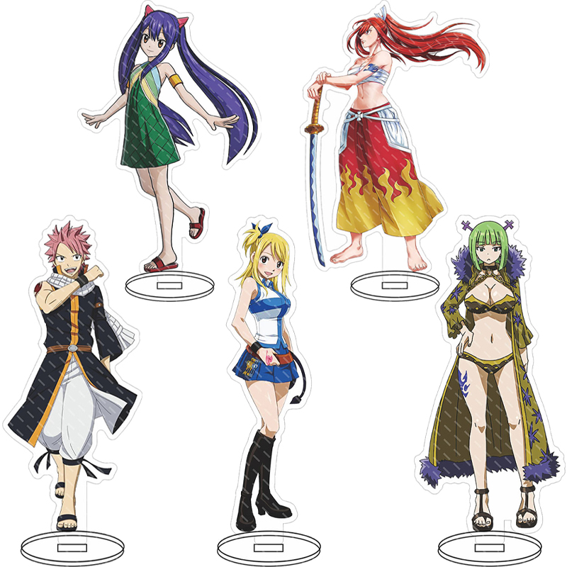 16CM Anime Figure FAIRY TAIL N - Figma Stand Set บทวิจารณ์และราคา