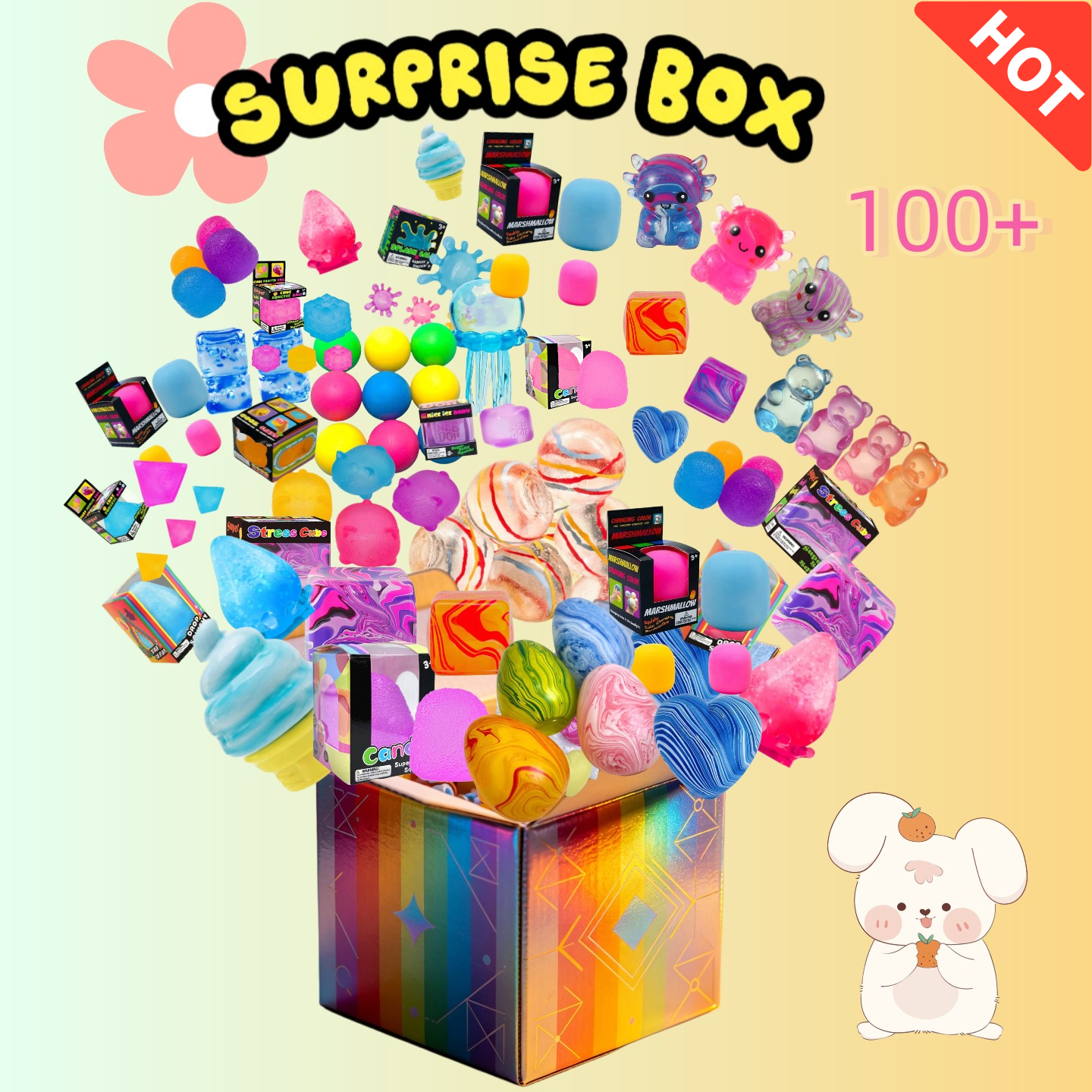 100+Pcs Surprise Box Toys, Nov - Mystery Box Blind Bag บทวิจารณ์และราคา