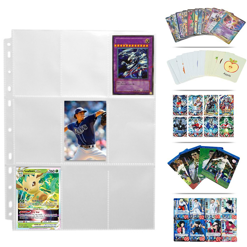 50pcs 9 Pocket Trading Gaming  - Card Penny Sleeve บทวิจารณ์และราคา