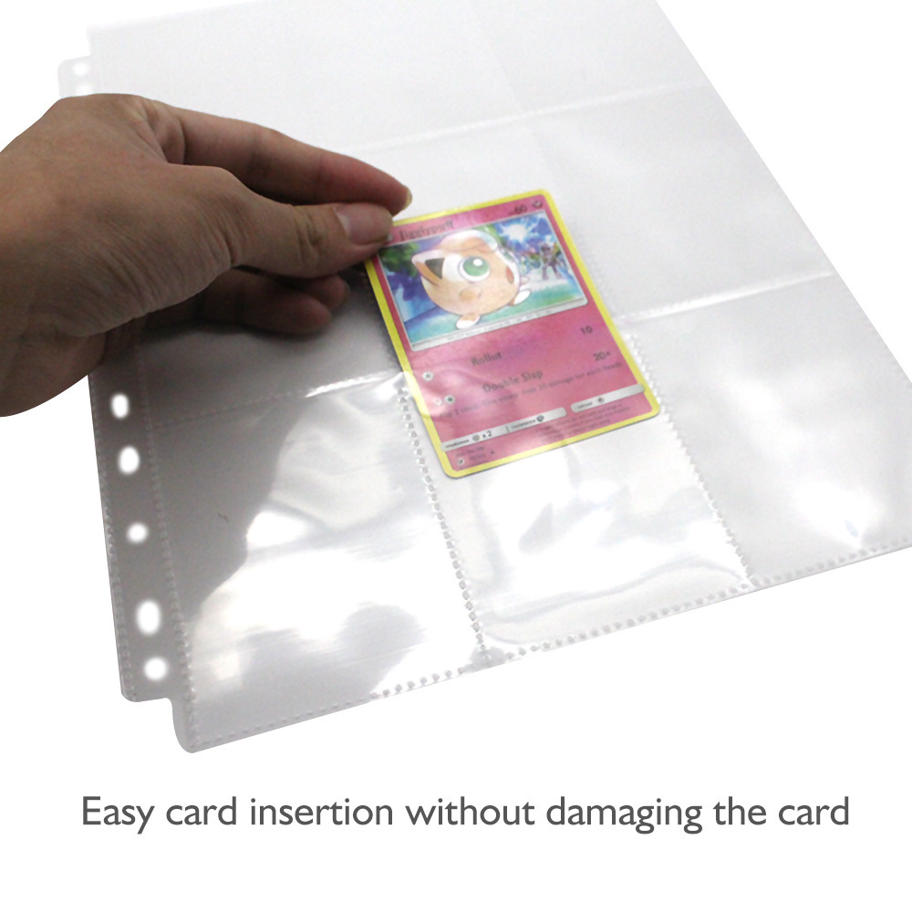 50pcs 9 Pocket Trading Gaming  - Card Penny Sleeve บทวิจารณ์และราคา