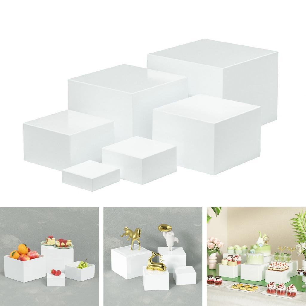 Acrylic Buffet Riser Set Multi - Display Risers Set บทวิจารณ์และราคา