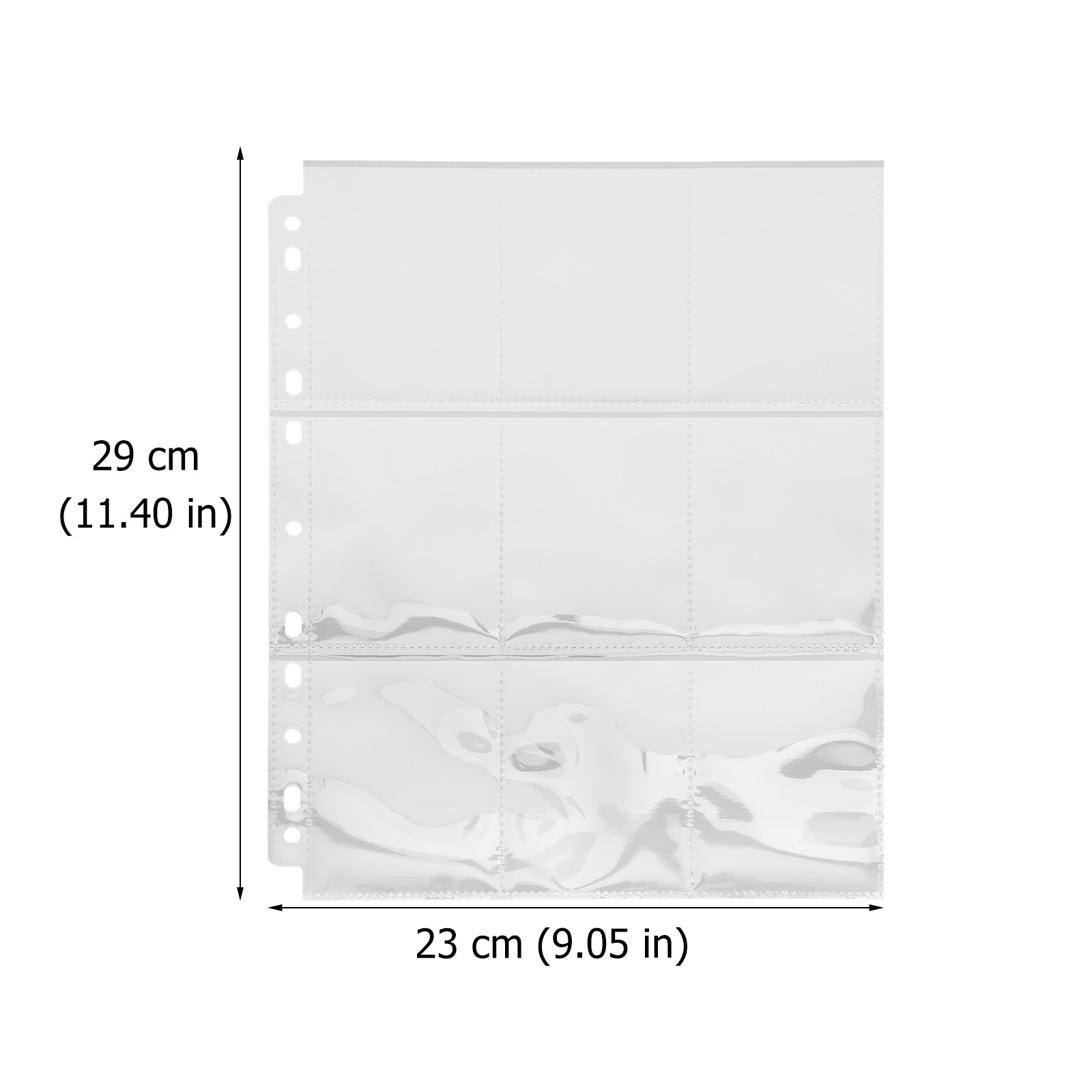 50Pcs Trading Card Sleeves Pho - Trading Card Binder บทวิจารณ์และราคา