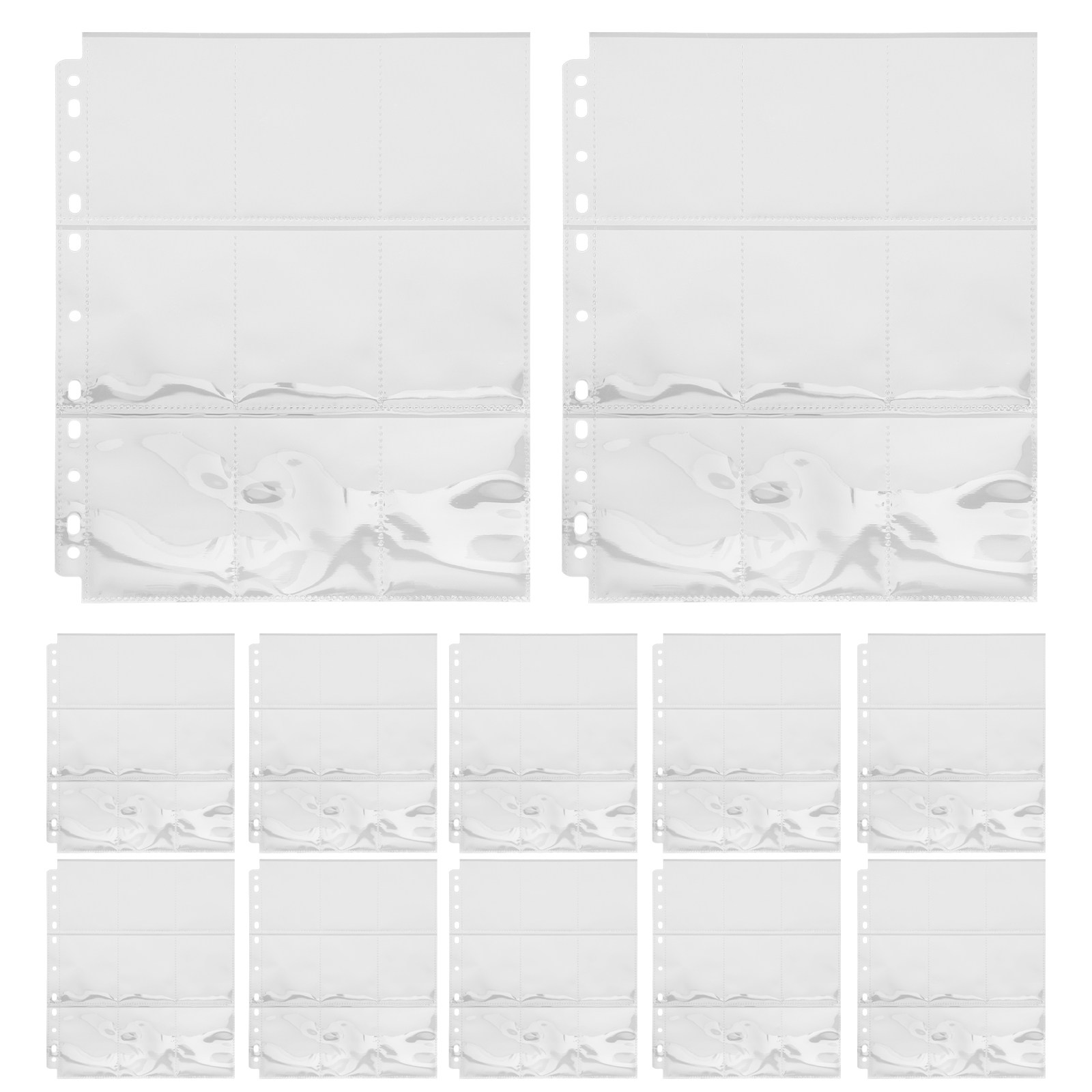 50Pcs Trading Card Sleeves Pho - Trading Card Binder บทวิจารณ์และราคา