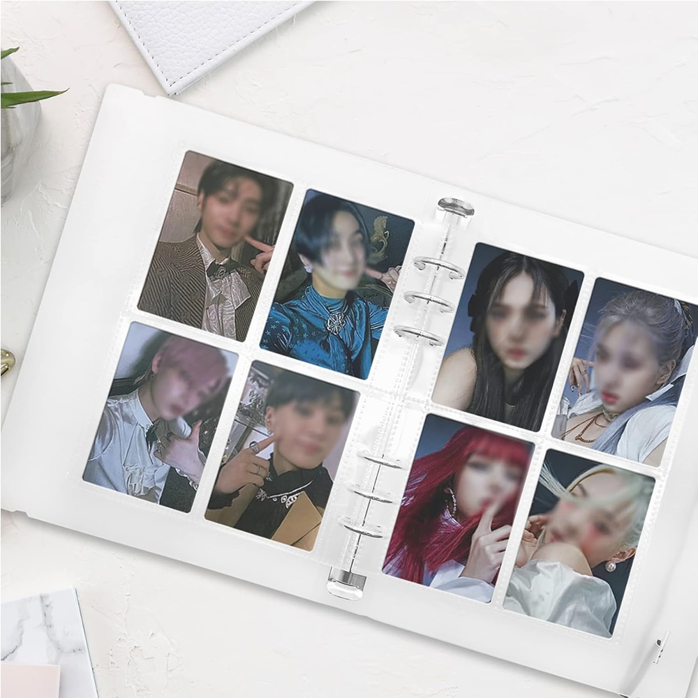 4 Pockets Photo Card Sleeves B - Trading Card Binder บทวิจารณ์และราคา
