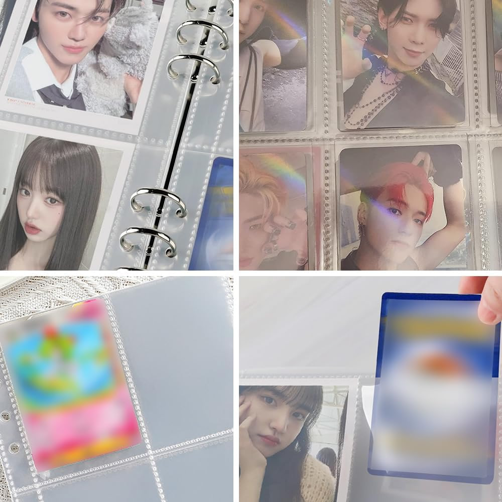 4 Pockets Photo Card Sleeves B - Trading Card Binder บทวิจารณ์และราคา