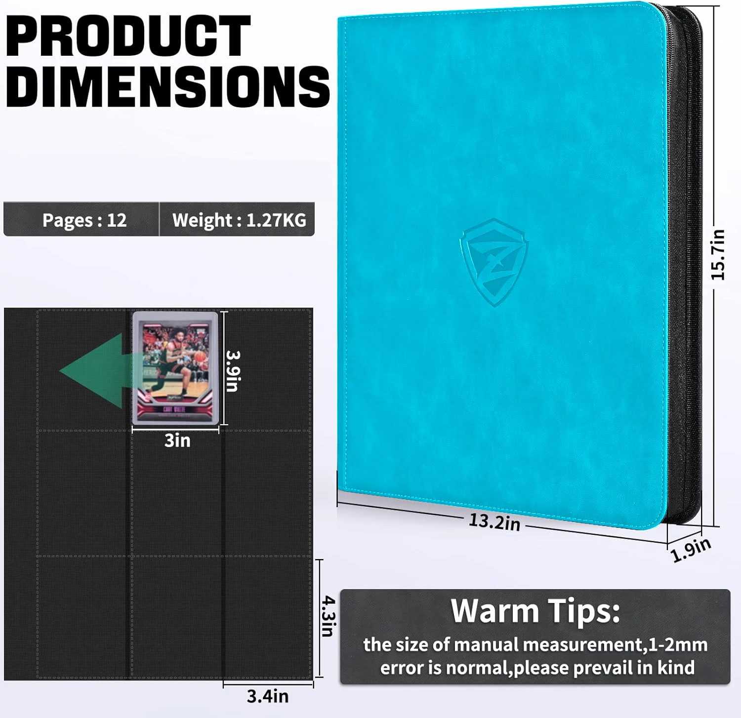 Card Binder, 9-Pocket Trading  - Trading Card Binder บทวิจารณ์และราคา