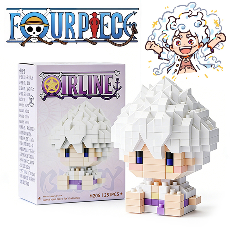 One Piece Anime Sun God Nika L - Building Block Mini บทวิจารณ์และราคา