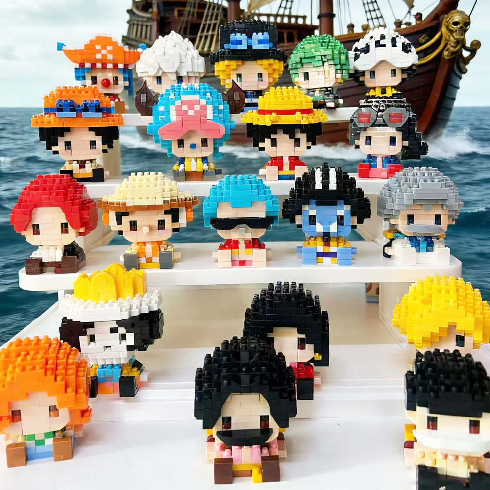 One Piece Anime Sun God Nika L - Building Block Mini บทวิจารณ์และราคา