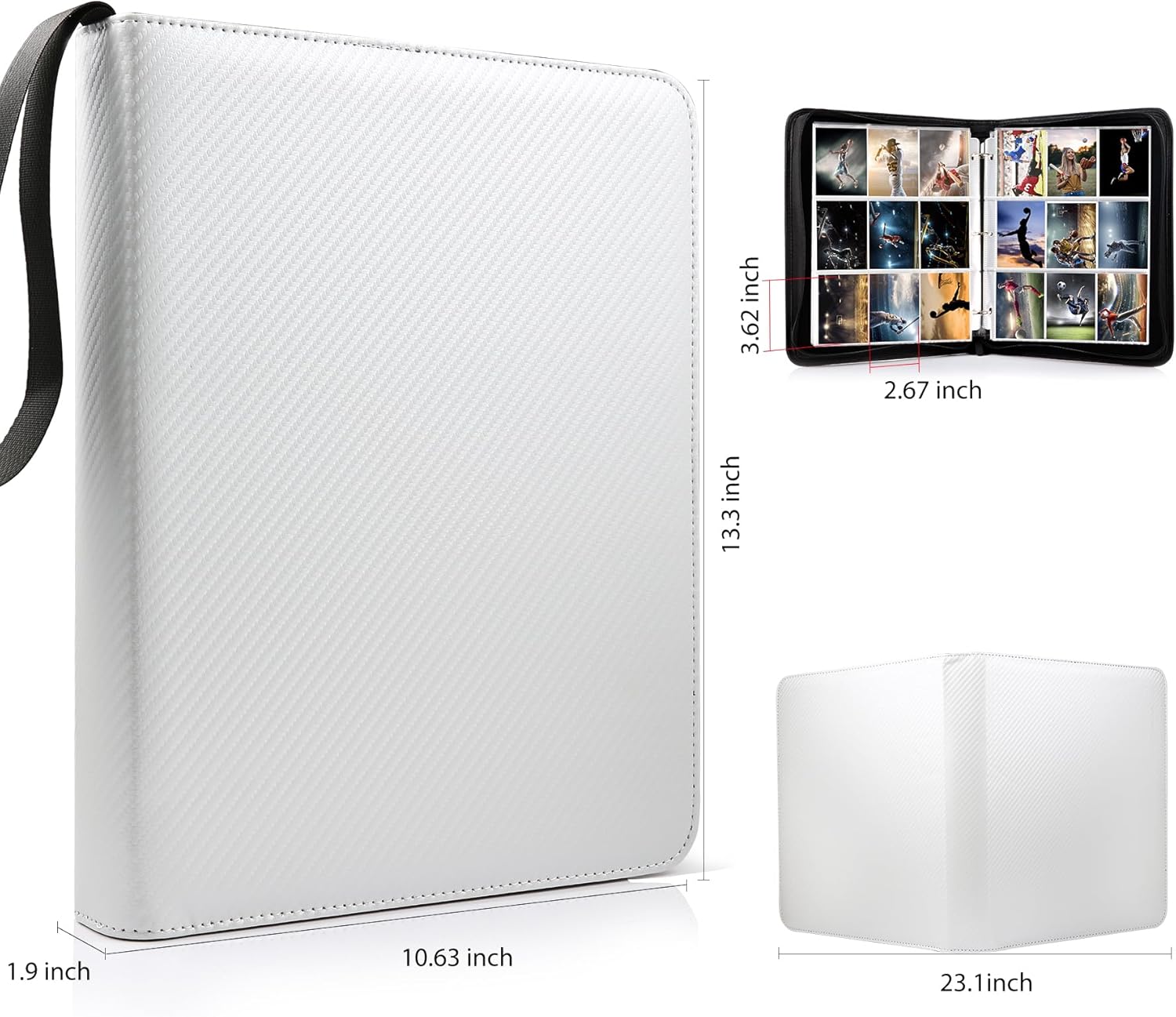 3 ring Trading Card Binder, 90 - Trading Card Binder บทวิจารณ์และราคา