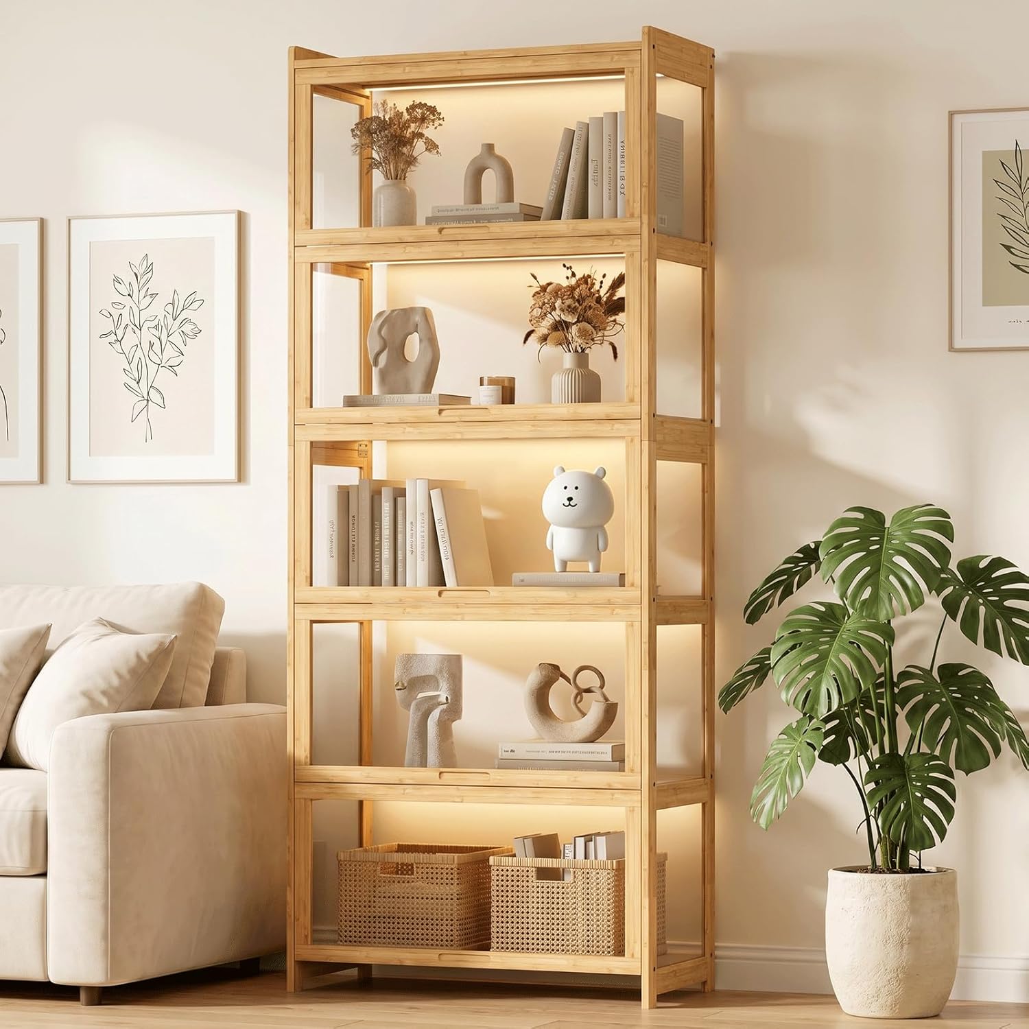 Display Cabinet with Acrylic D - Display Case Acrylic บทวิจารณ์และราคา