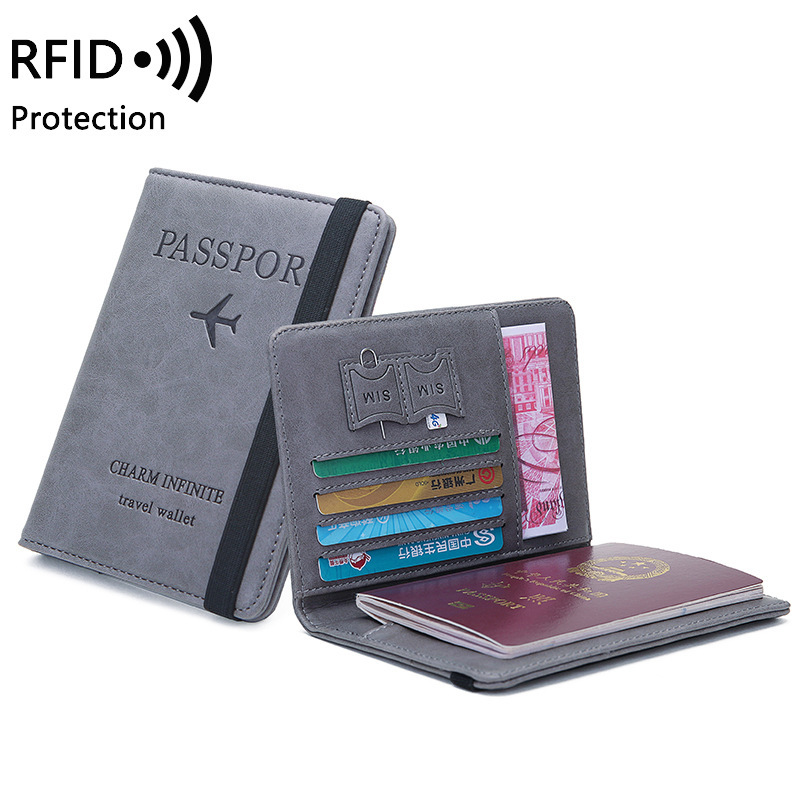 Unisex PU Leather Passport Hol - Card Top Loader บทวิจารณ์และราคา