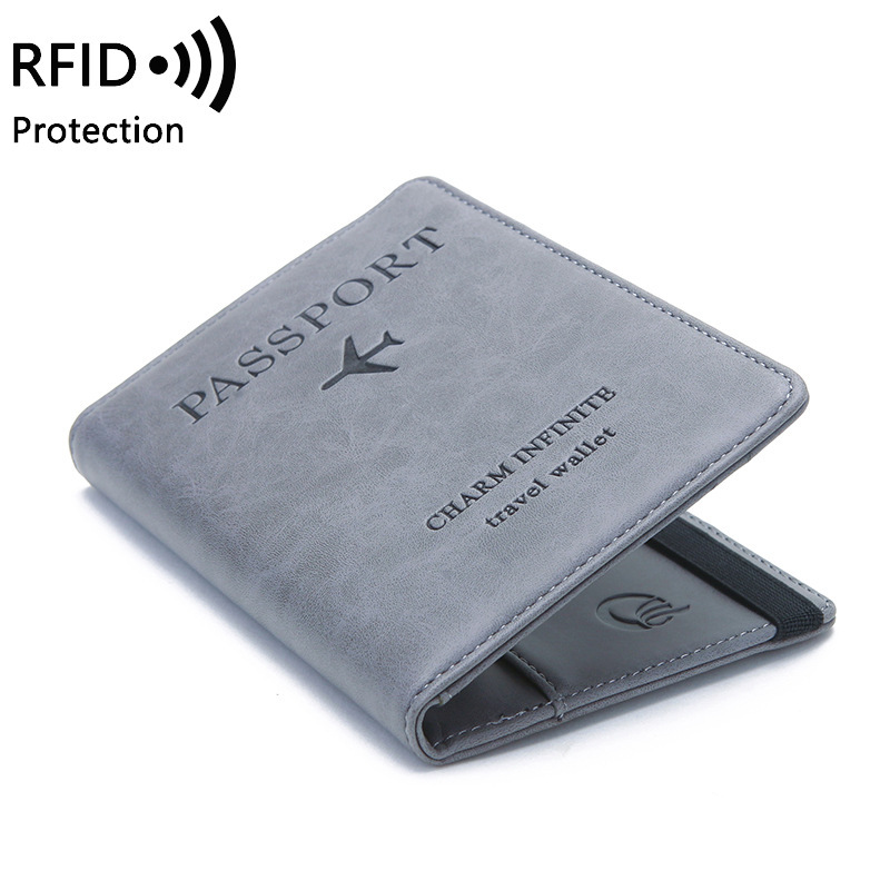Unisex PU Leather Passport Hol - Card Top Loader บทวิจารณ์และราคา