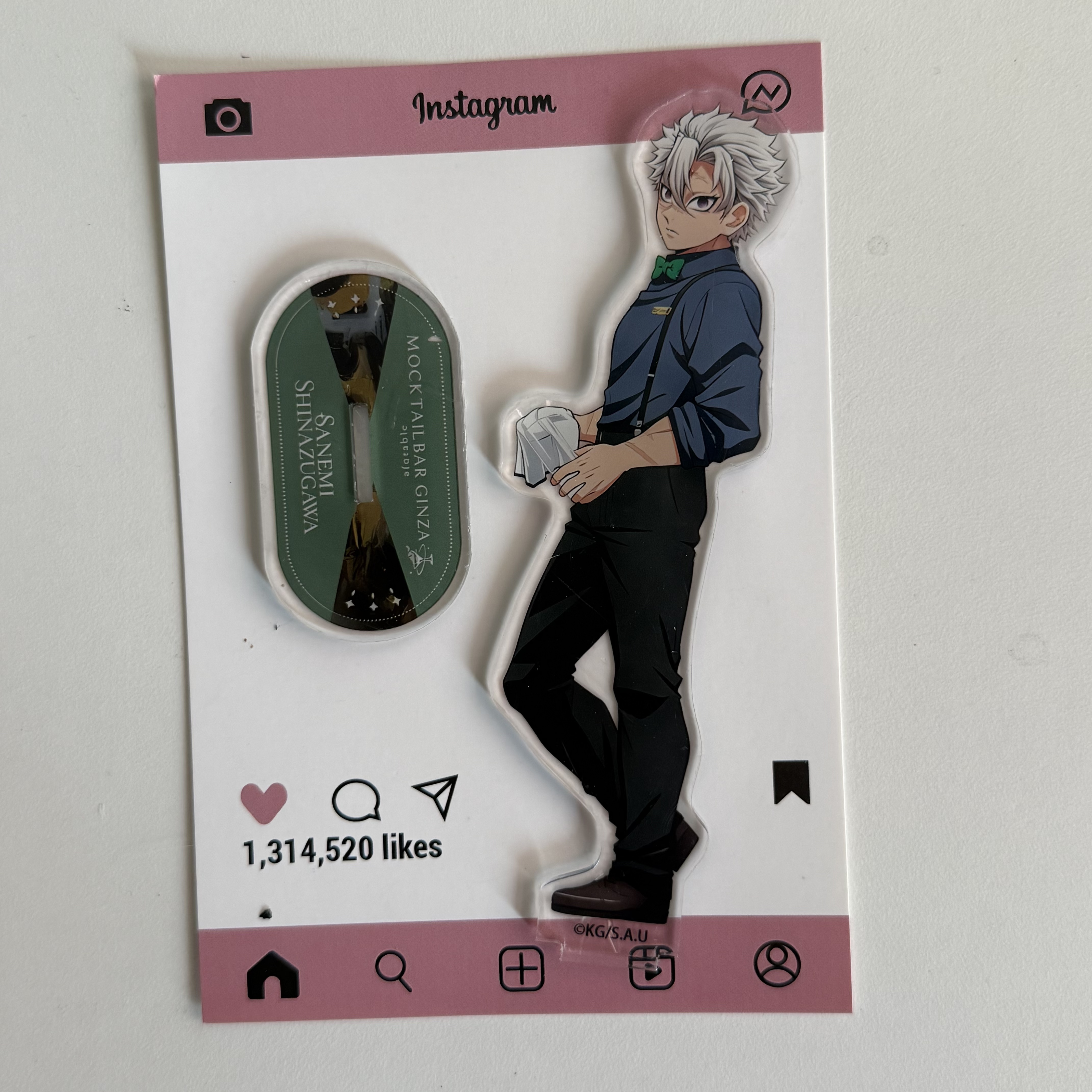 Anime Peripherals Bartender Gi - Figma Stand Set บทวิจารณ์และราคา