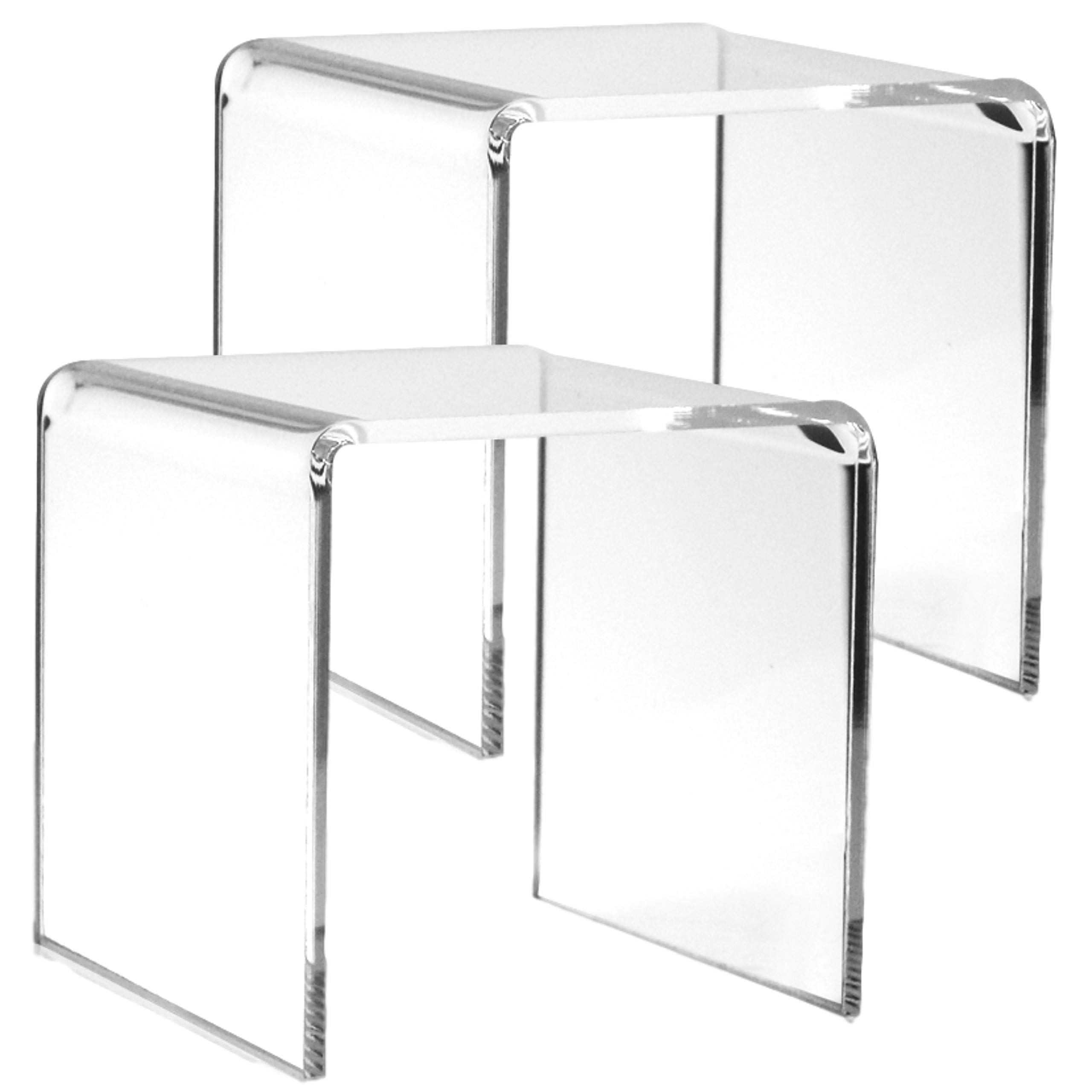 Acrylic Display Risers Stand,C - Pop Display Shelf บทวิจารณ์และราคา